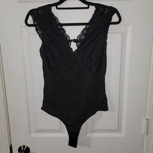 Black Lace Bodysuit
